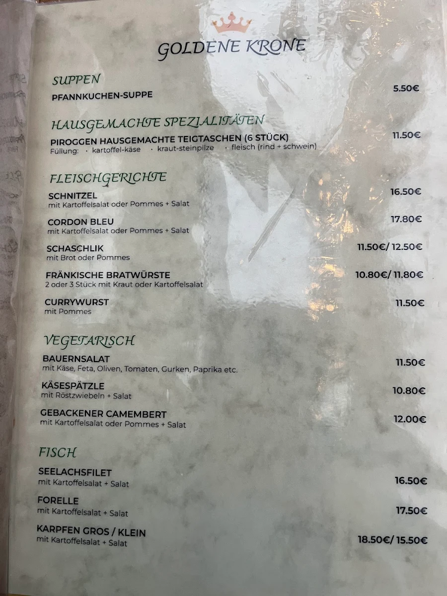 Speisekarte photo 1