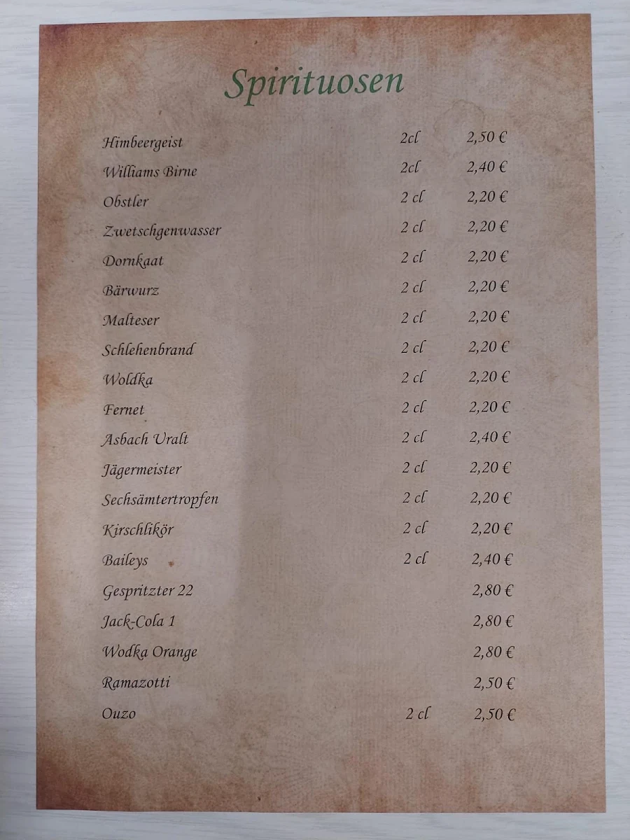 Speisekarte photo 5