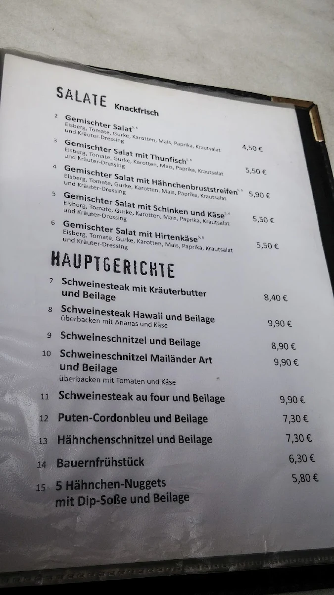 Speisekarte photo 1