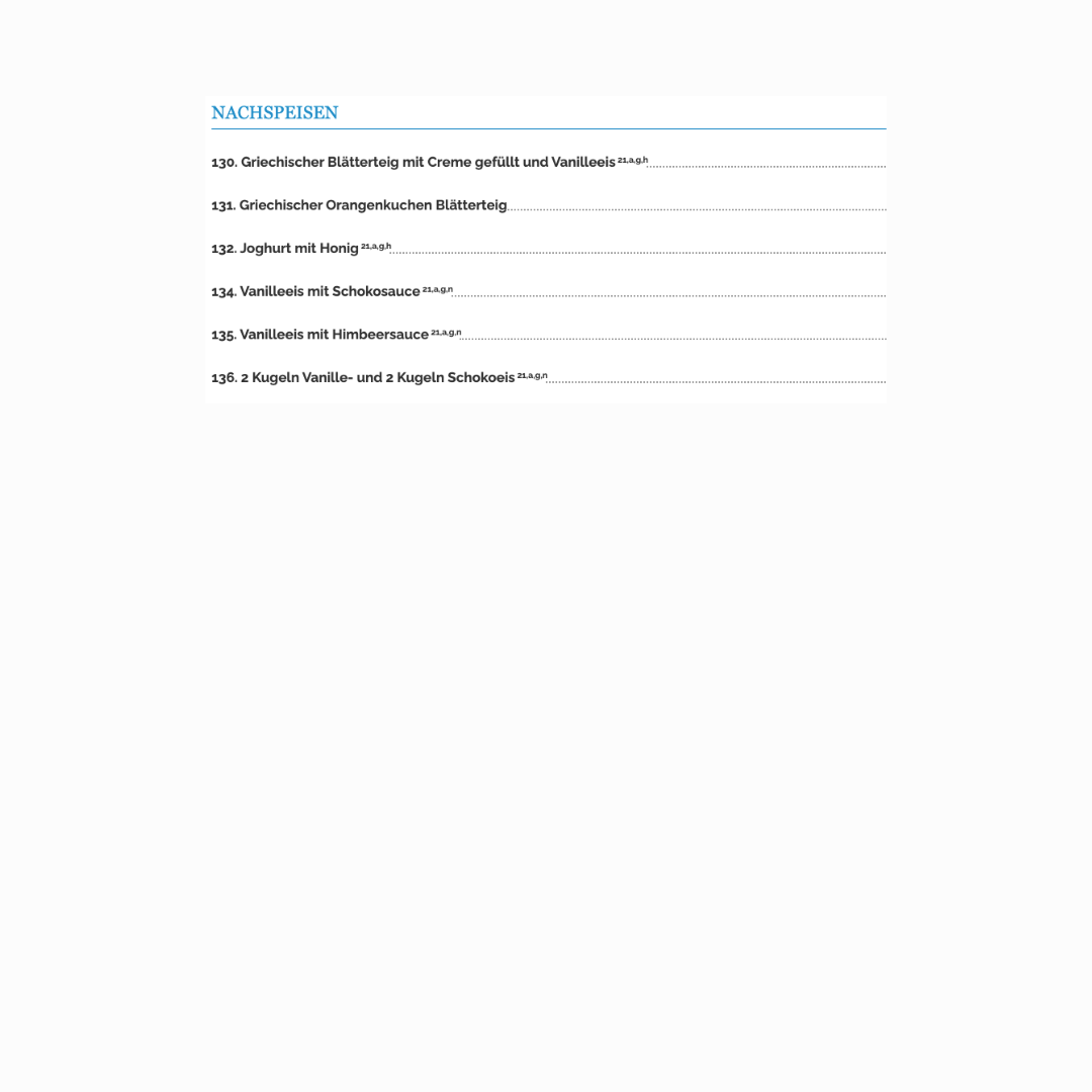 Speisekarte photo 7