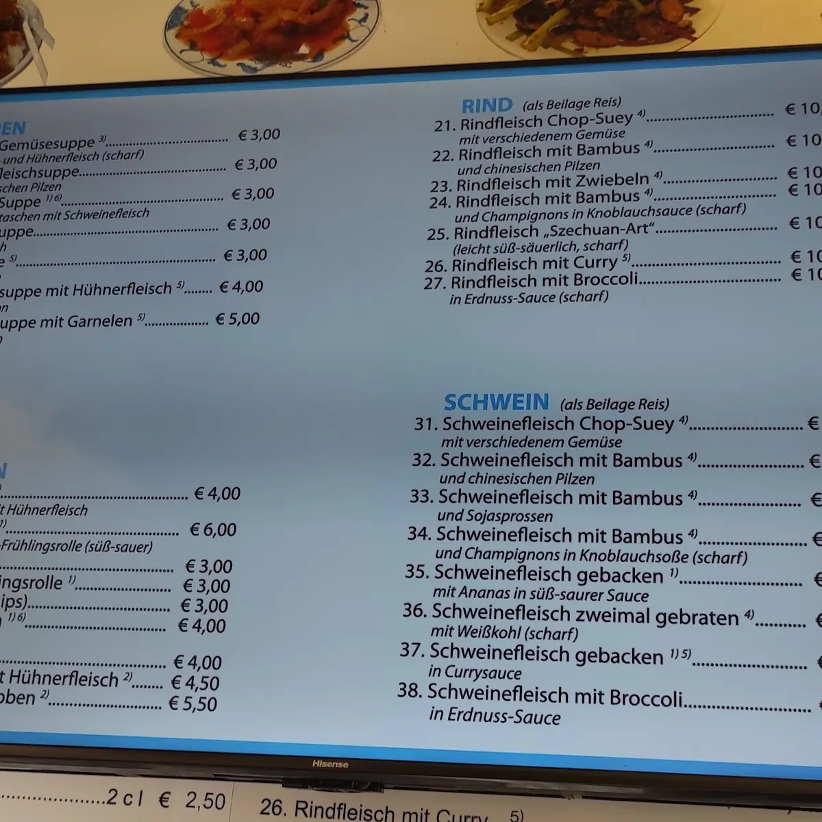 Speisekarte photo 7
