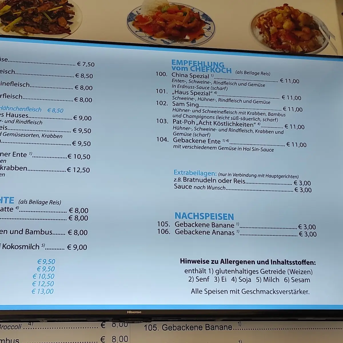 Speisekarte photo 8