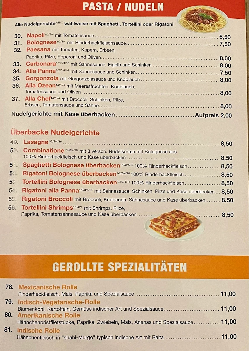 Speisekarte photo 3