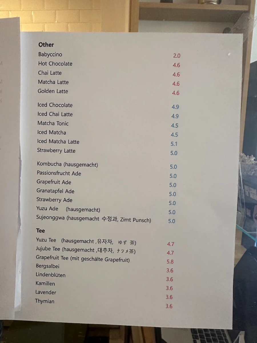 Speisekarte photo 2