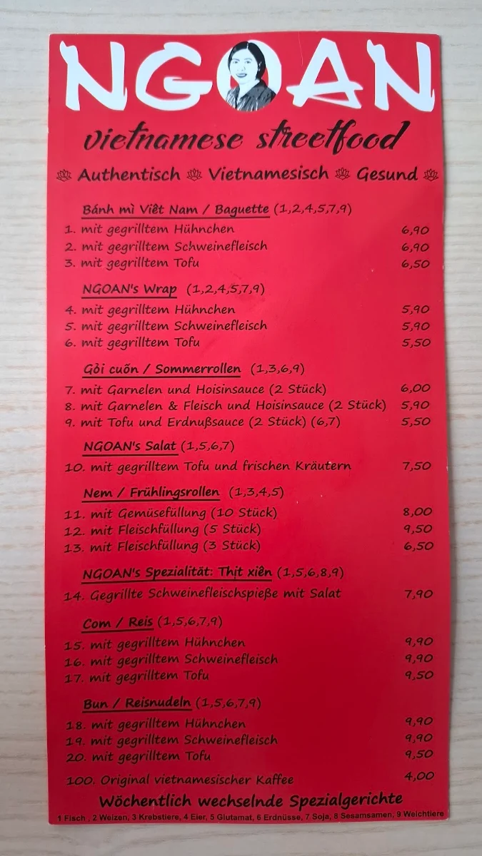 Speisekarte photo 1