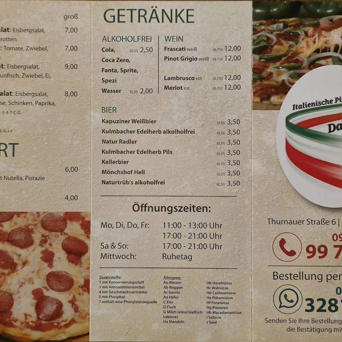 Speisekarte photo 2