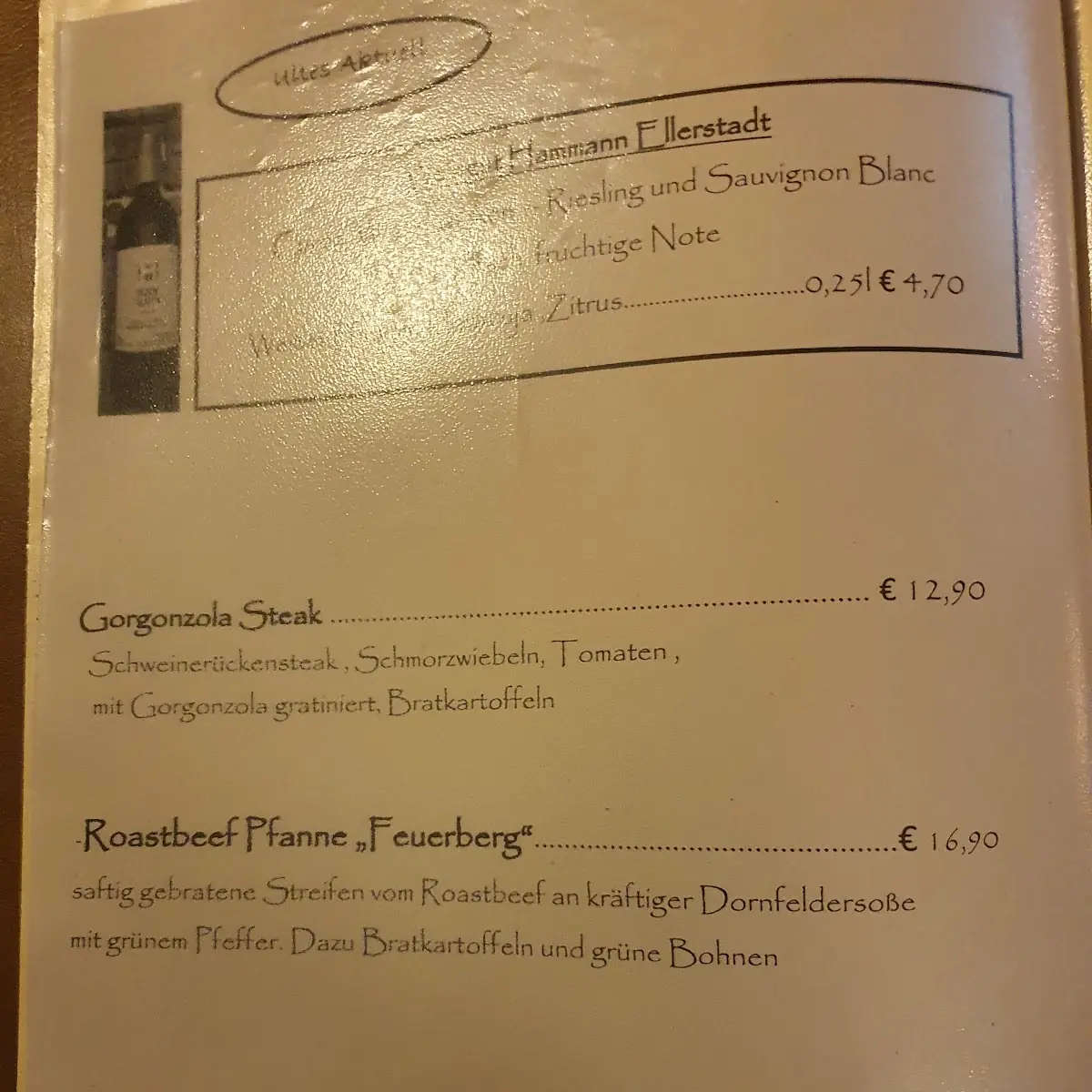 Speisekarte photo 9