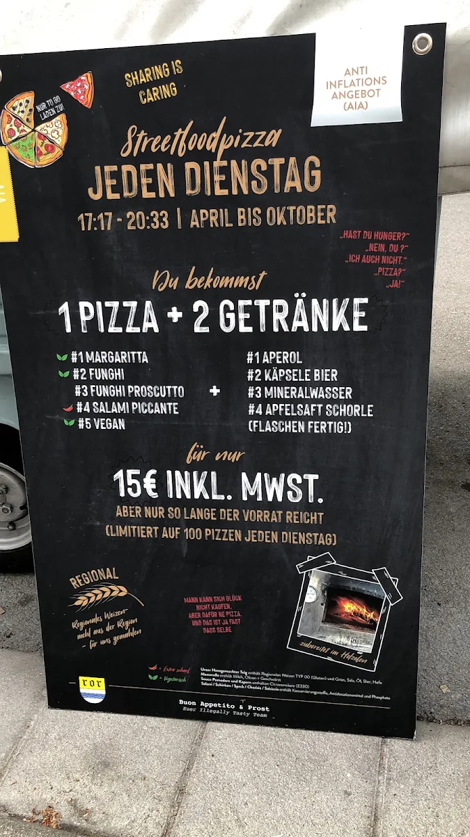 Speisekarte, illegally tasty