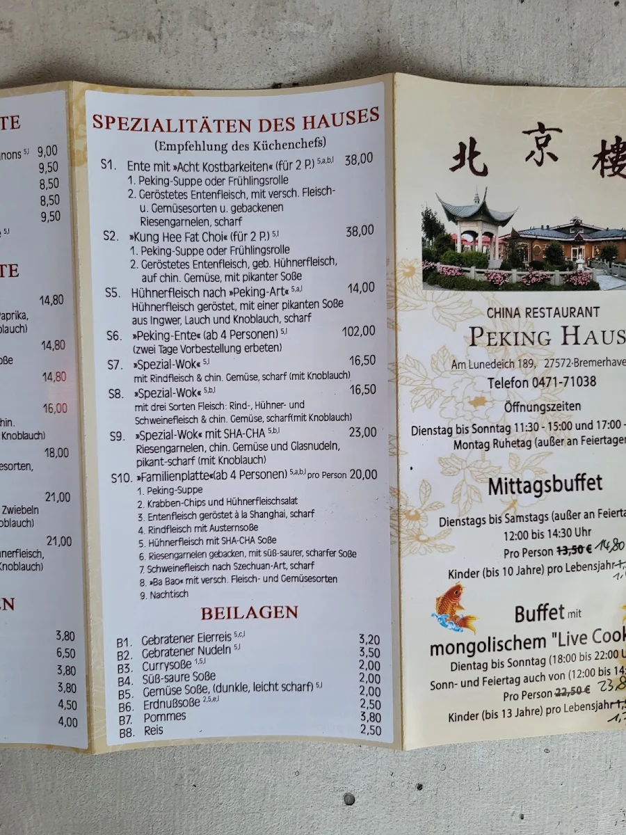 Speisekarte photo 2