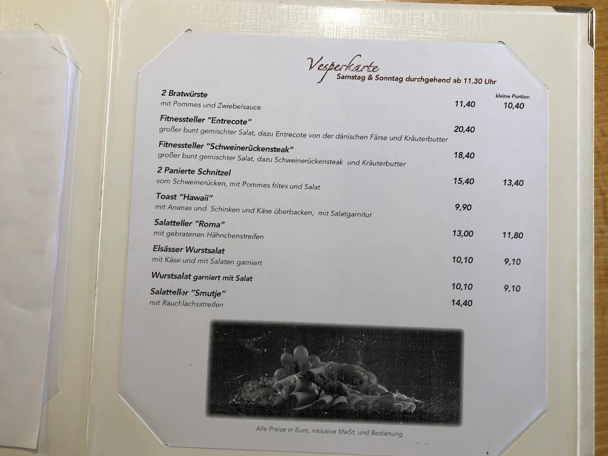 Speisekarte photo 5