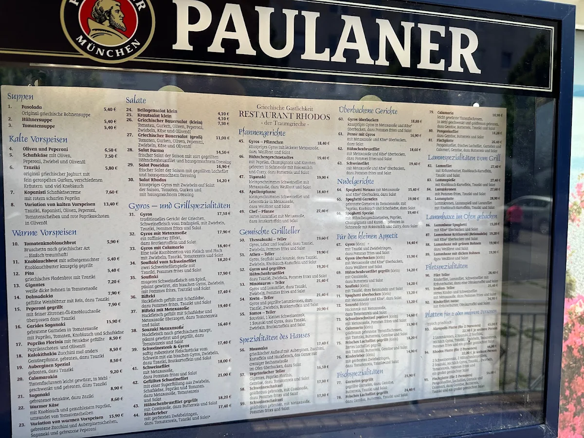 Speisekarte photo 1