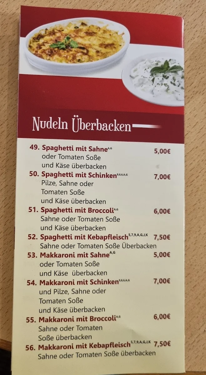 Speisekarte photo 3