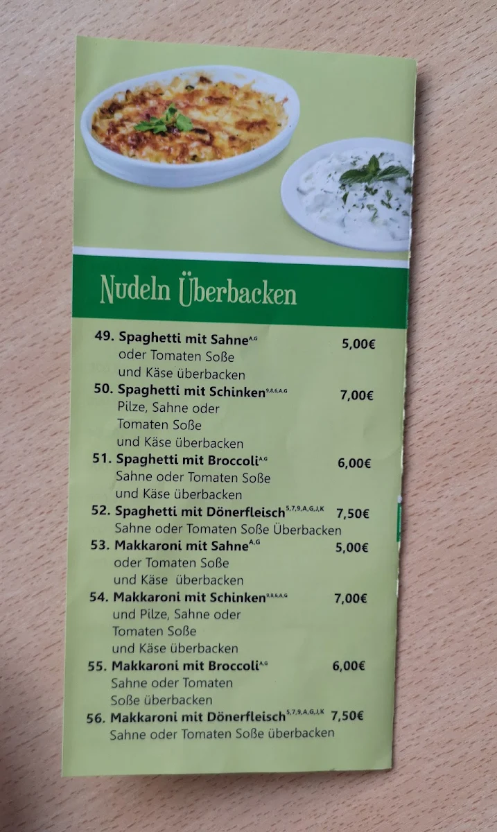Speisekarte photo 5