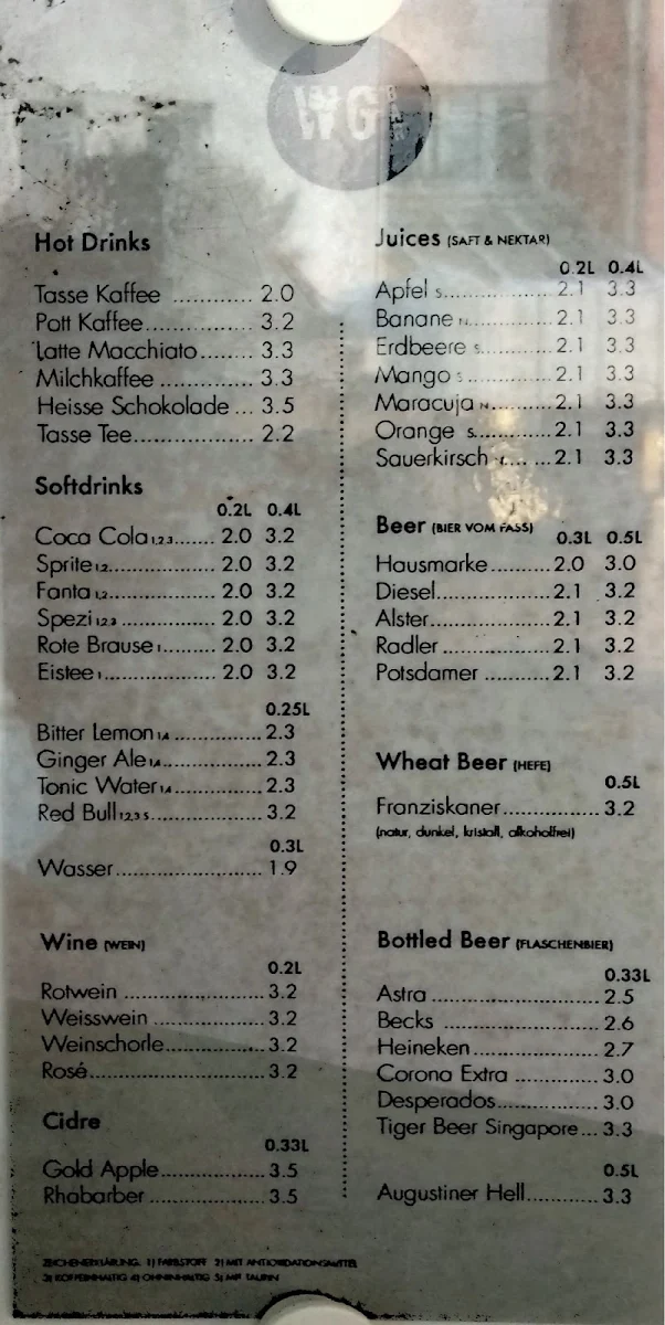 Speisekarte photo 5