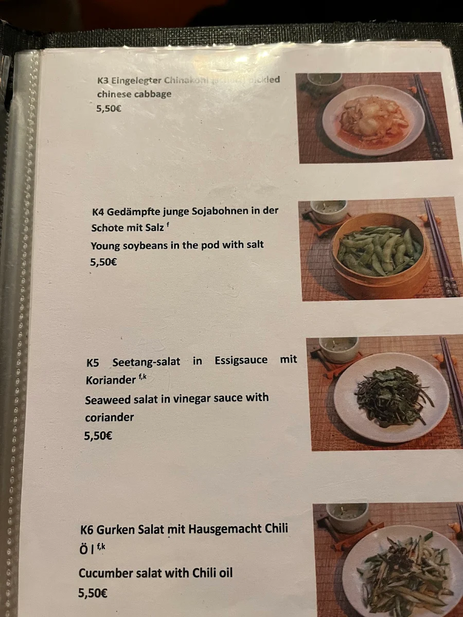 Speisekarte, Lecker Song