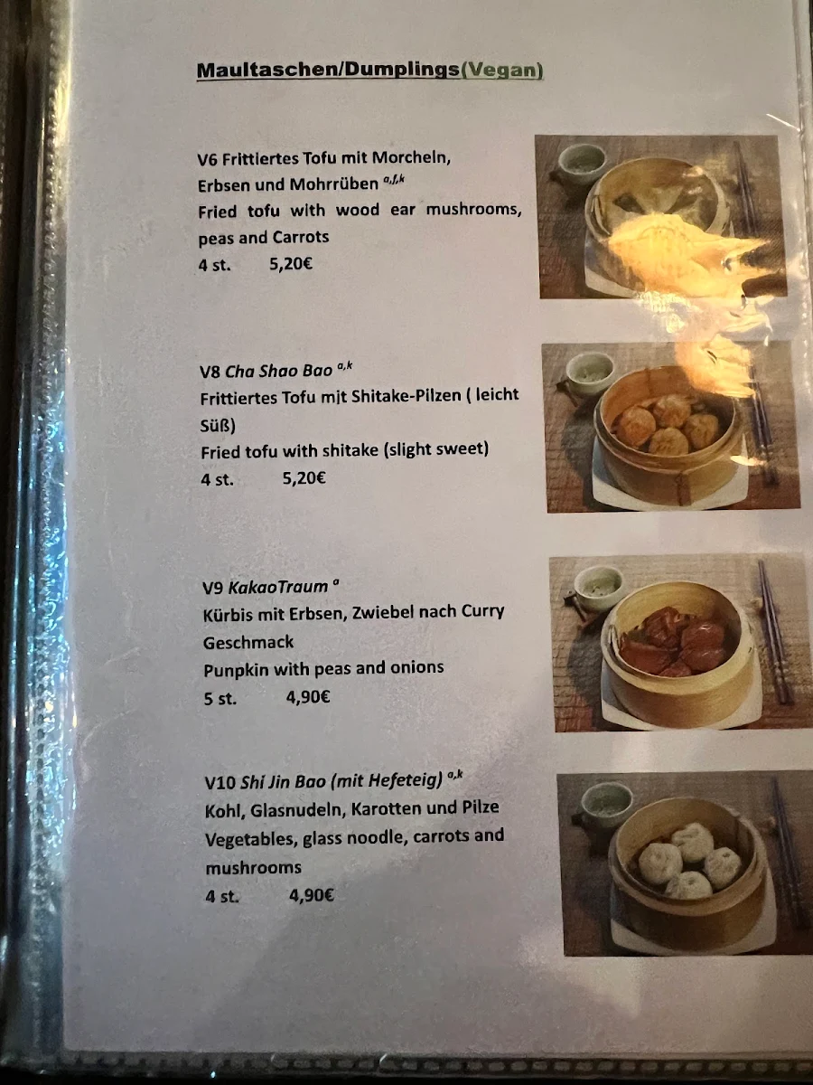 Speisekarte, Lecker Song