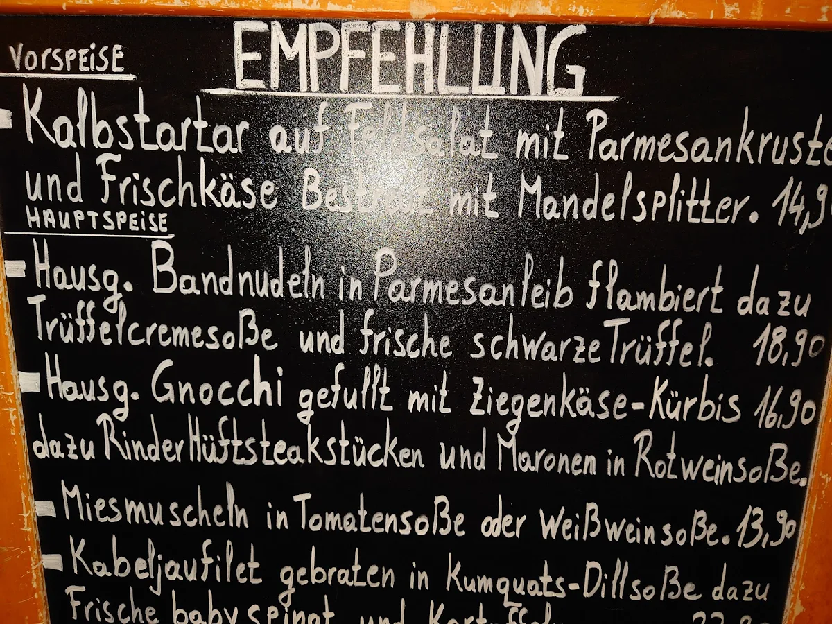 Speisekarte photo 5