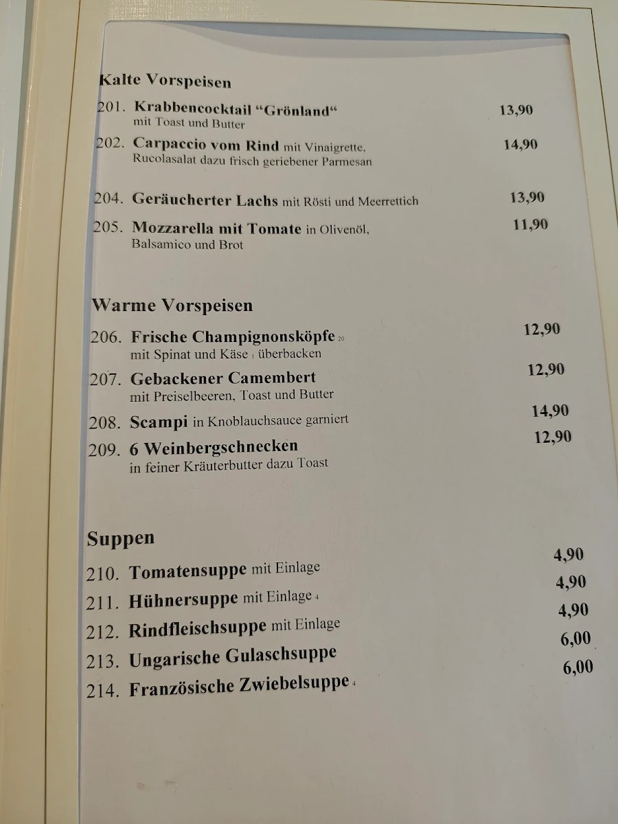 Speisekarte photo 3