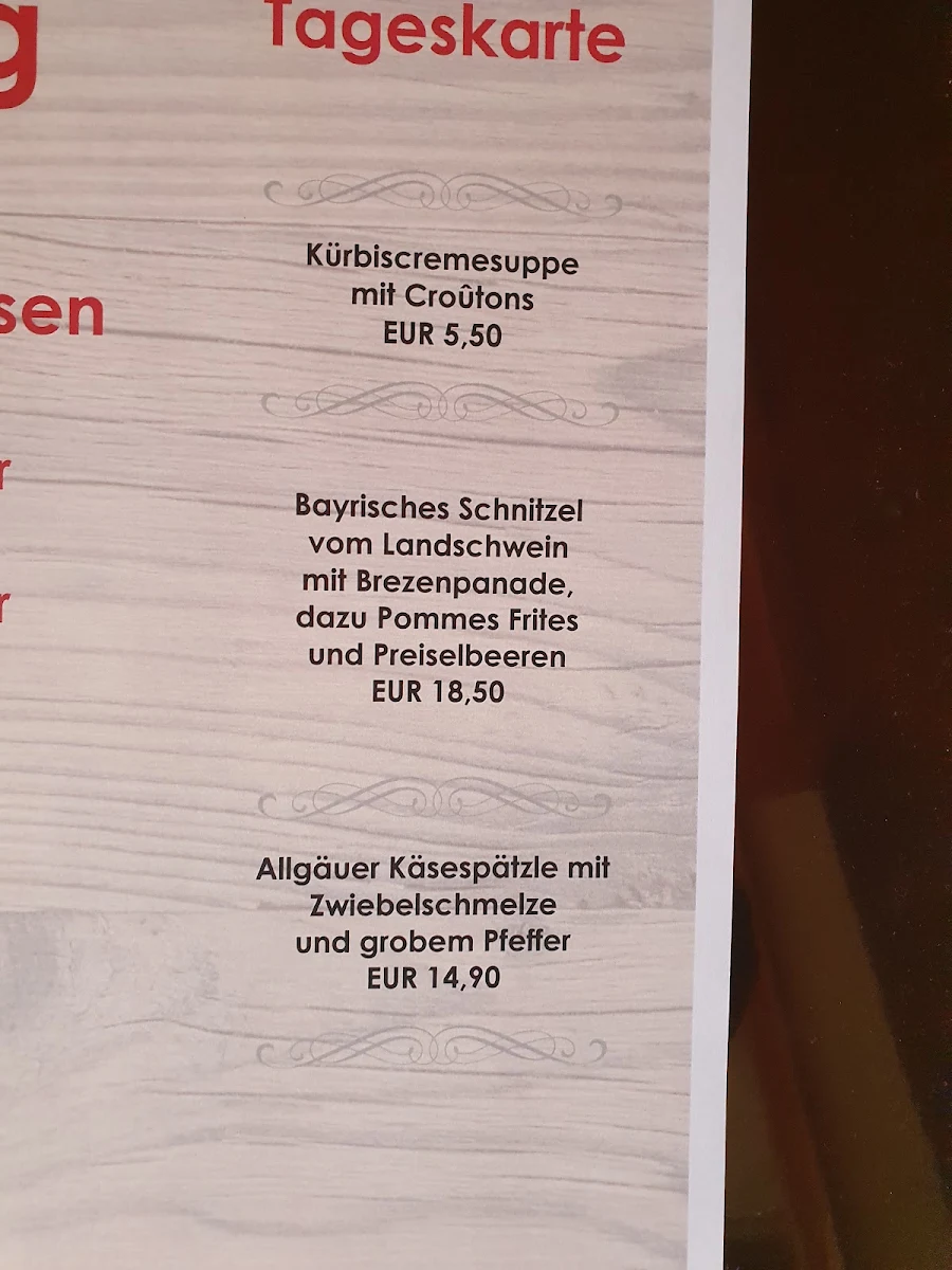 Speisekarte photo 10