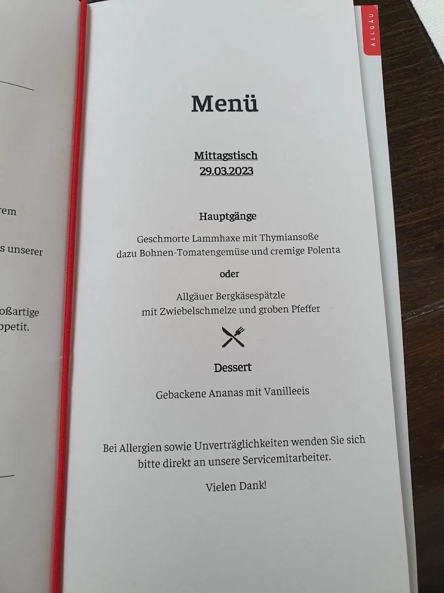 Speisekarte photo 9