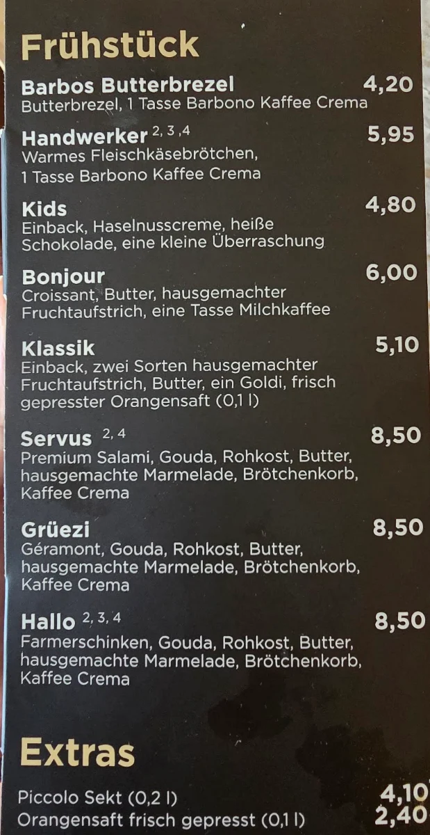 Speisekarte photo 1