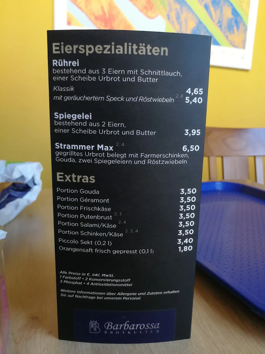 Speisekarte photo 4