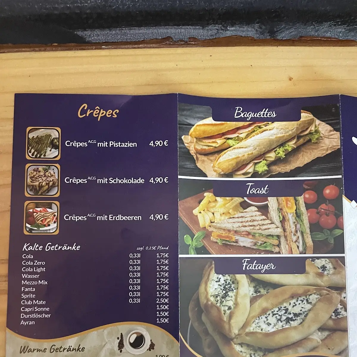 Speisekarte photo 3