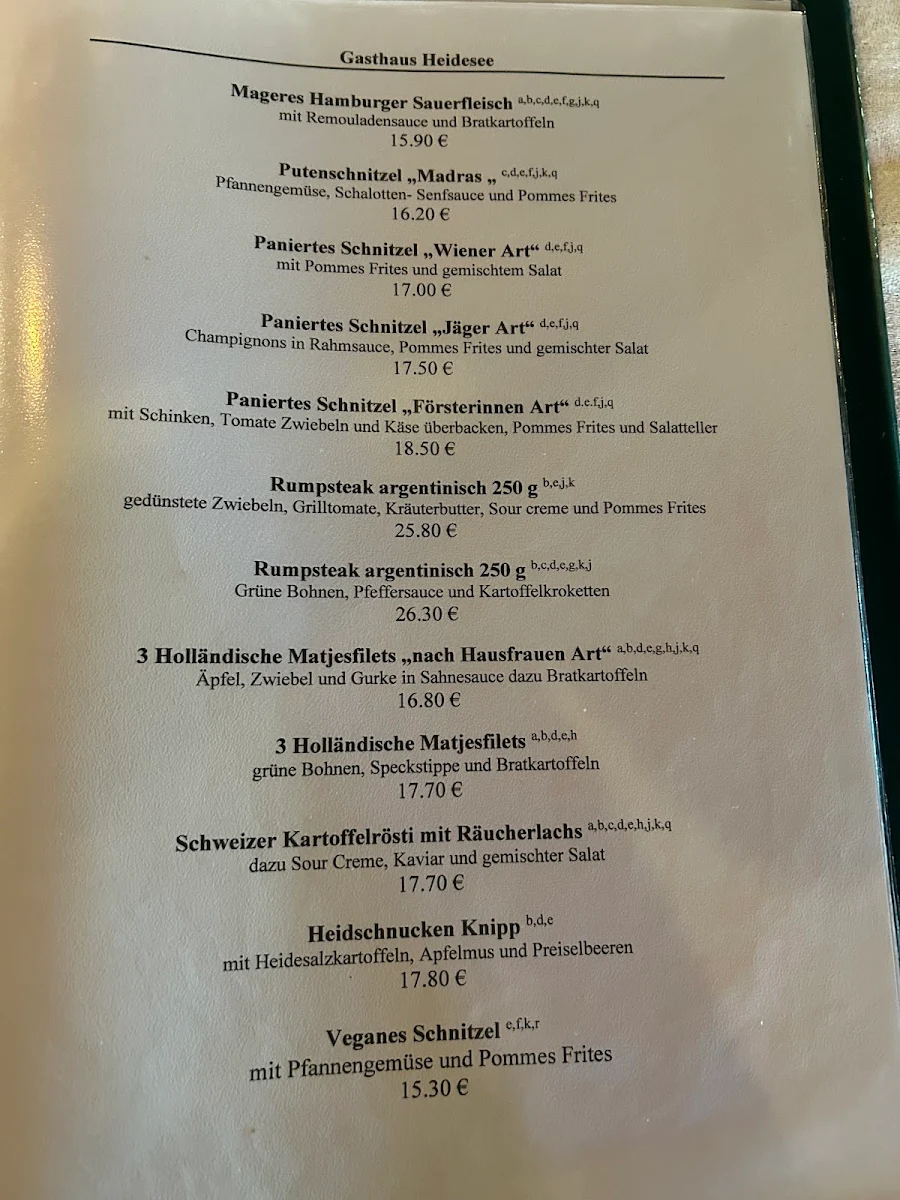Speisekarte photo 2