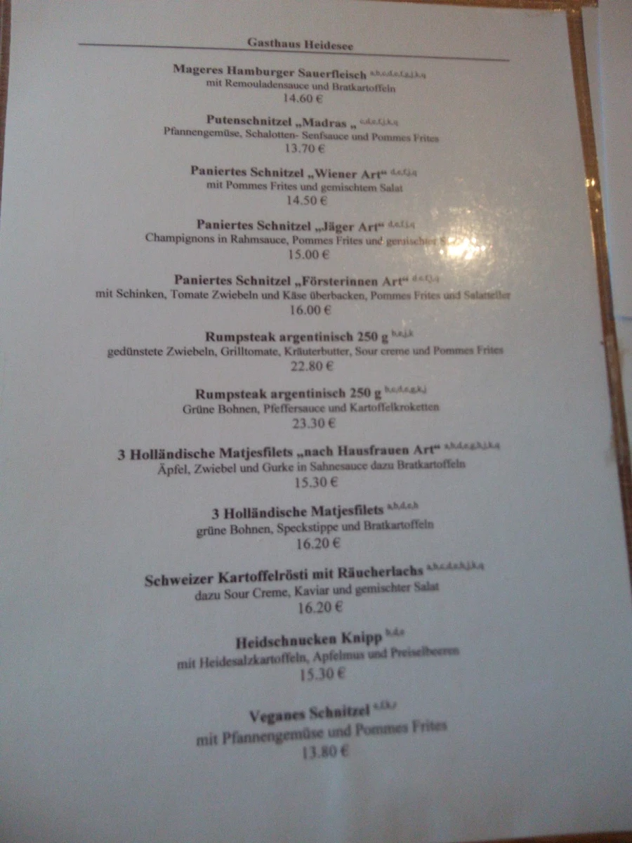 Speisekarte photo 8