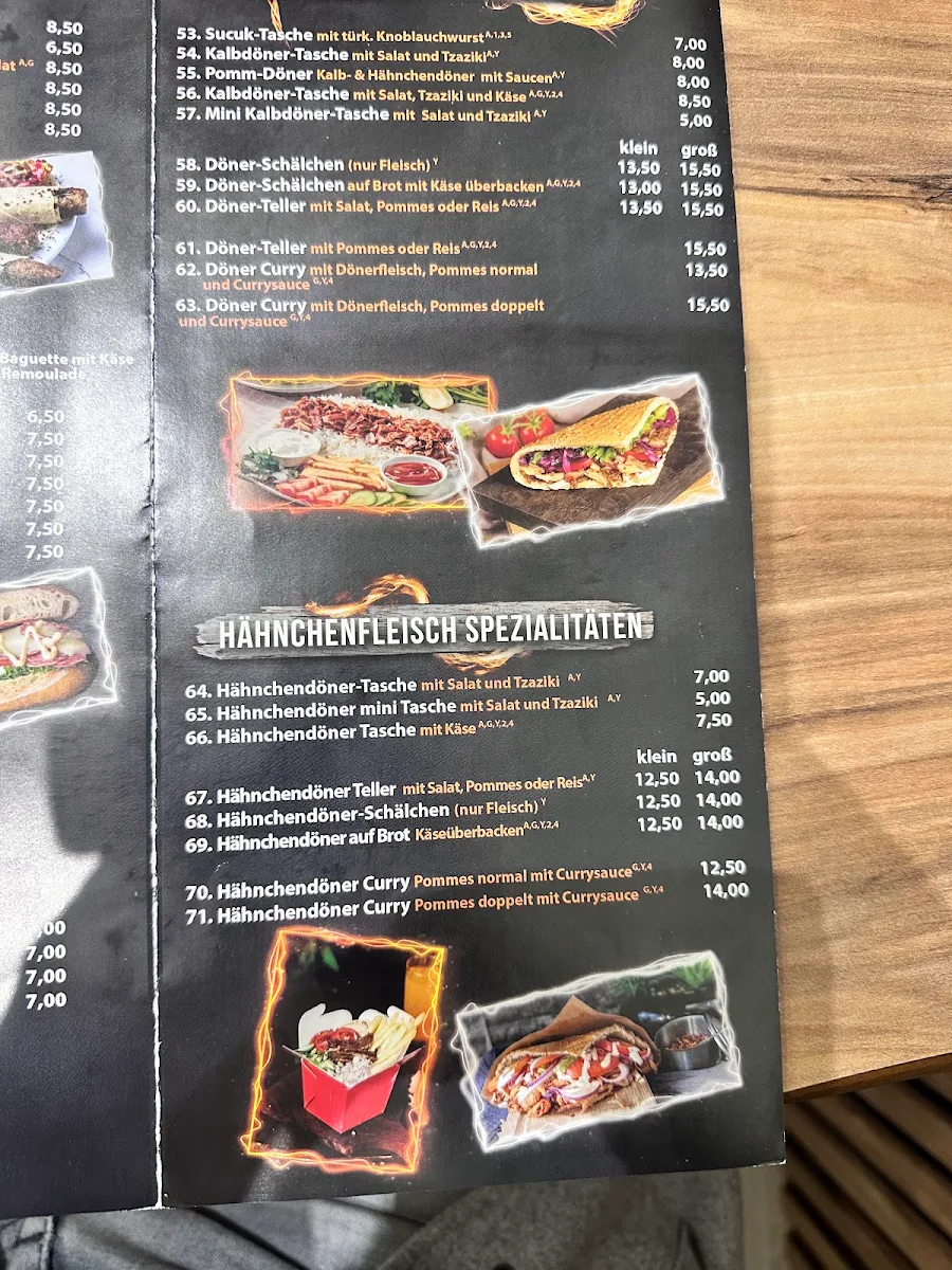 Speisekarte photo 2