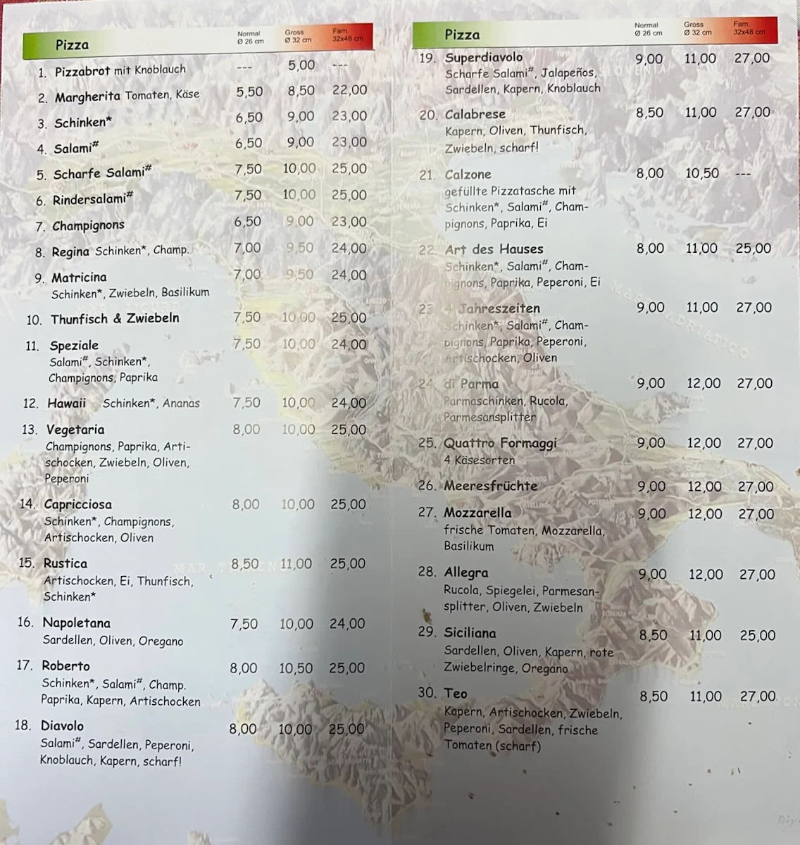 Speisekarte photo 6