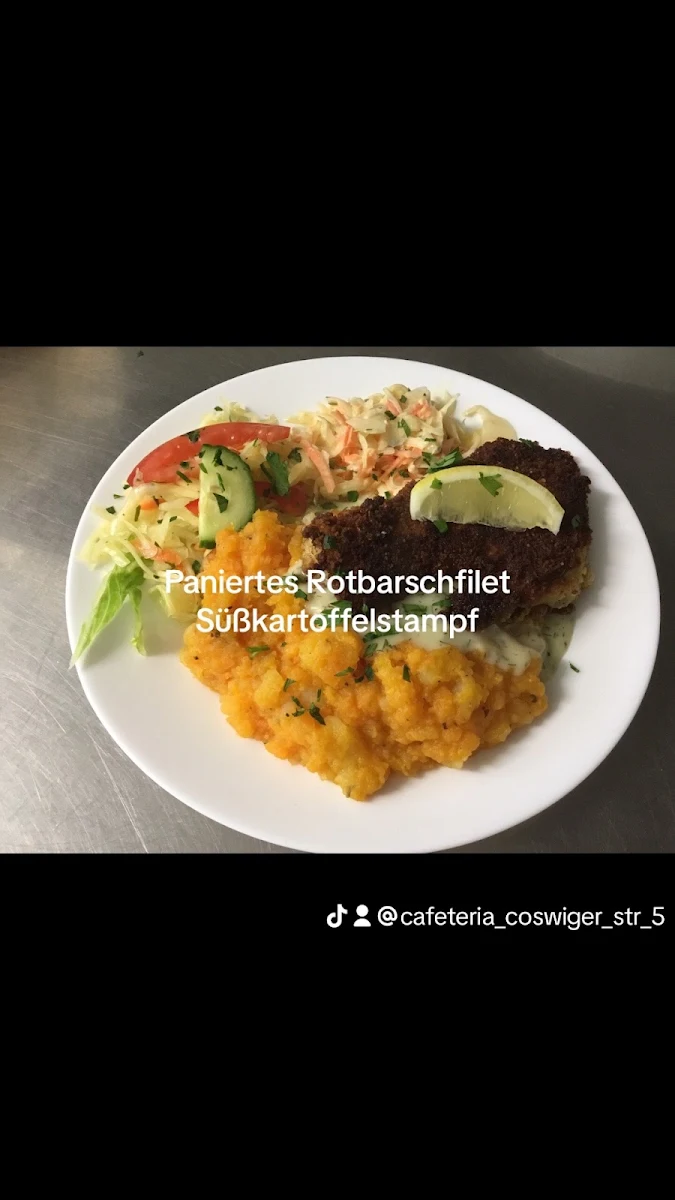 Speisekarte, Cafeteria Uwe Gläser
