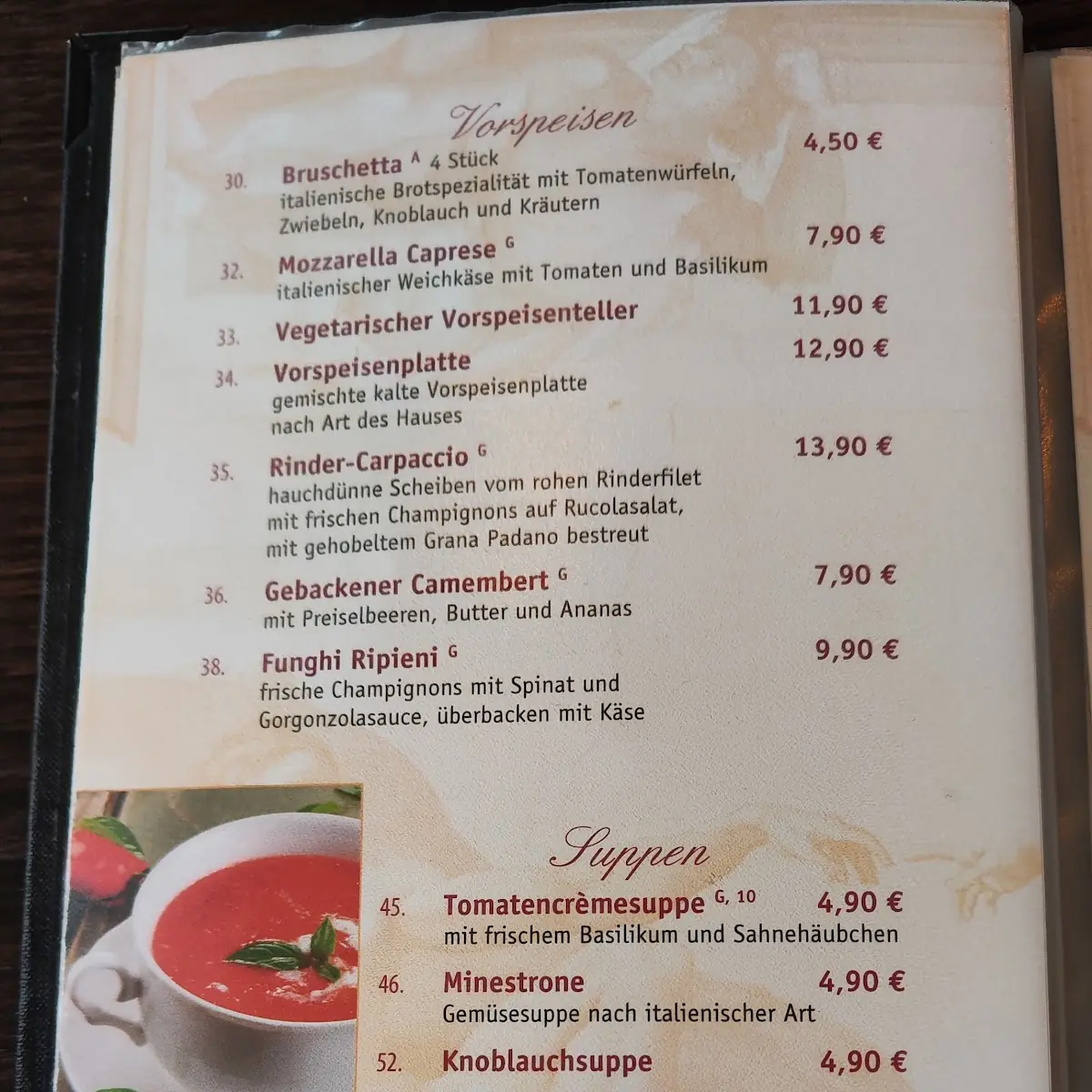 Speisekarte photo 6