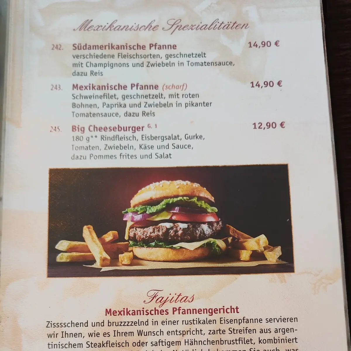 Speisekarte photo 9