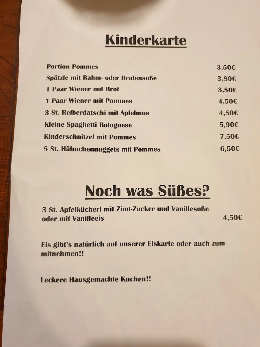 Speisekarte photo 10