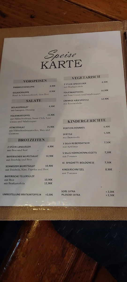 Speisekarte photo 5