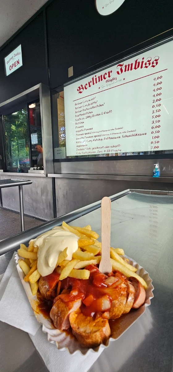Speisekarte, Berliner Imbiss Klemensplatz