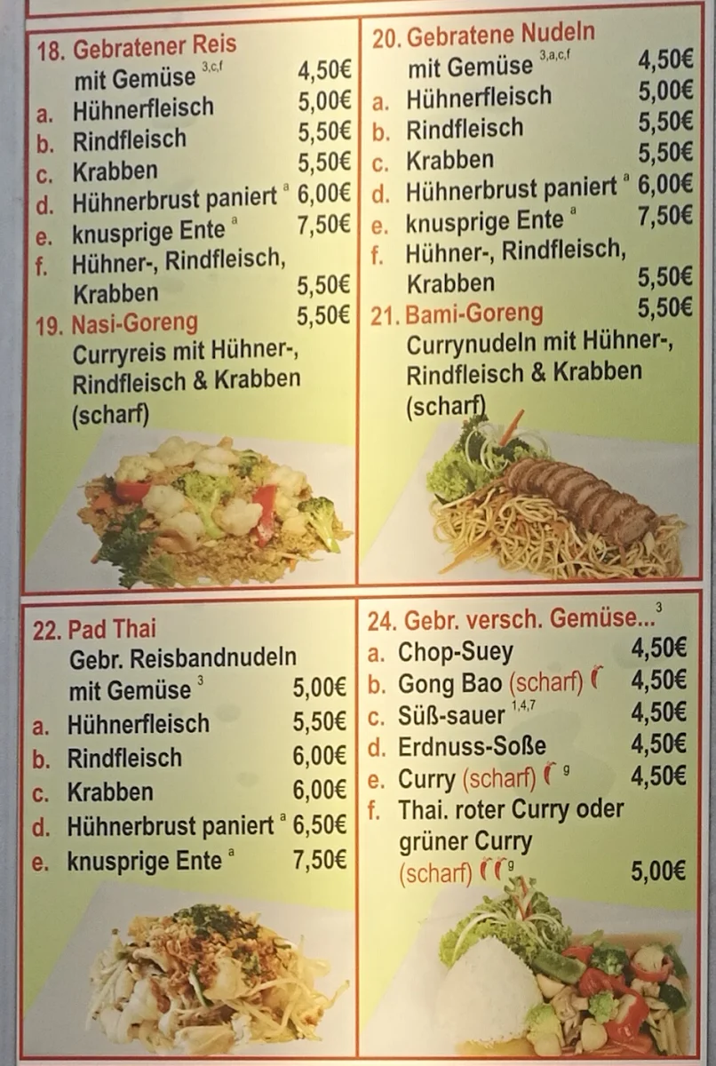 Speisekarte photo 3