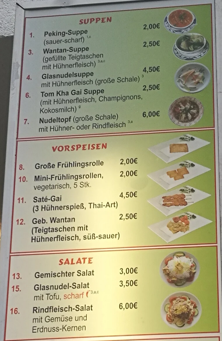 Speisekarte photo 5