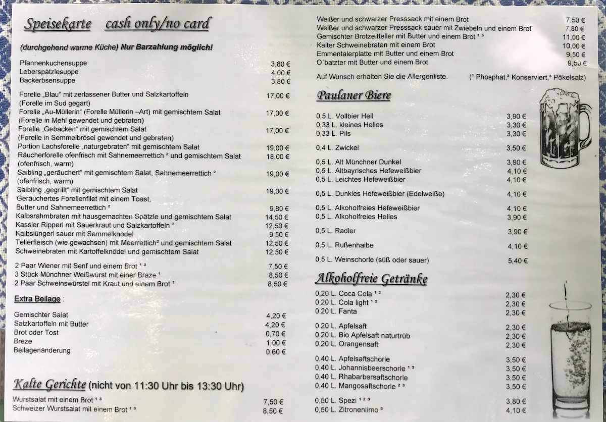 Speisekarte photo 1
