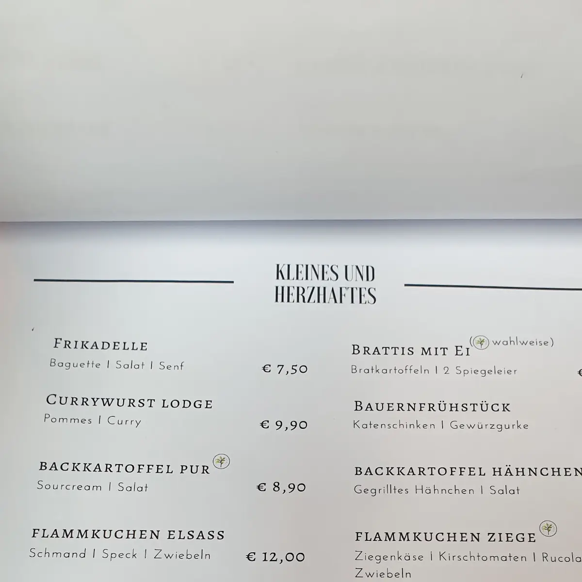 Speisekarte photo 8