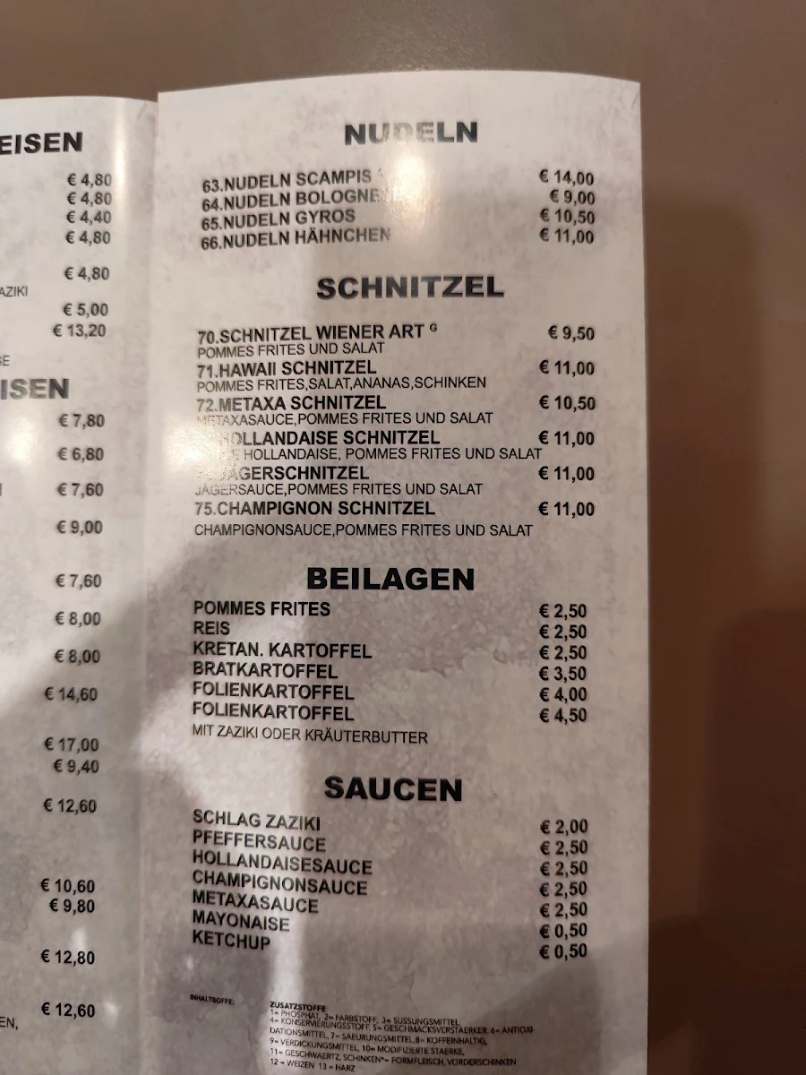 Speisekarte photo 4