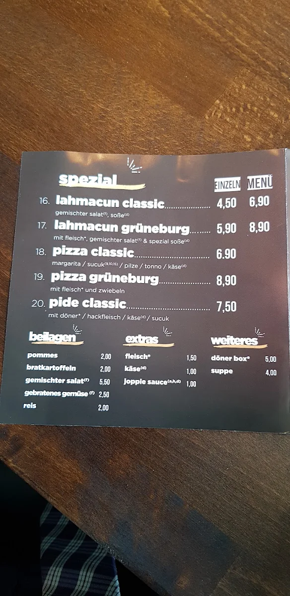 Speisekarte photo 10