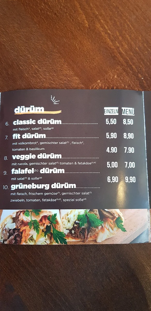 Speisekarte photo 9