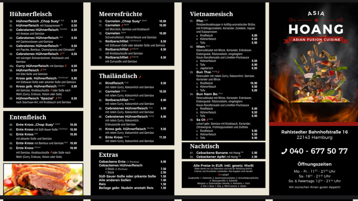 Speisekarte photo 2