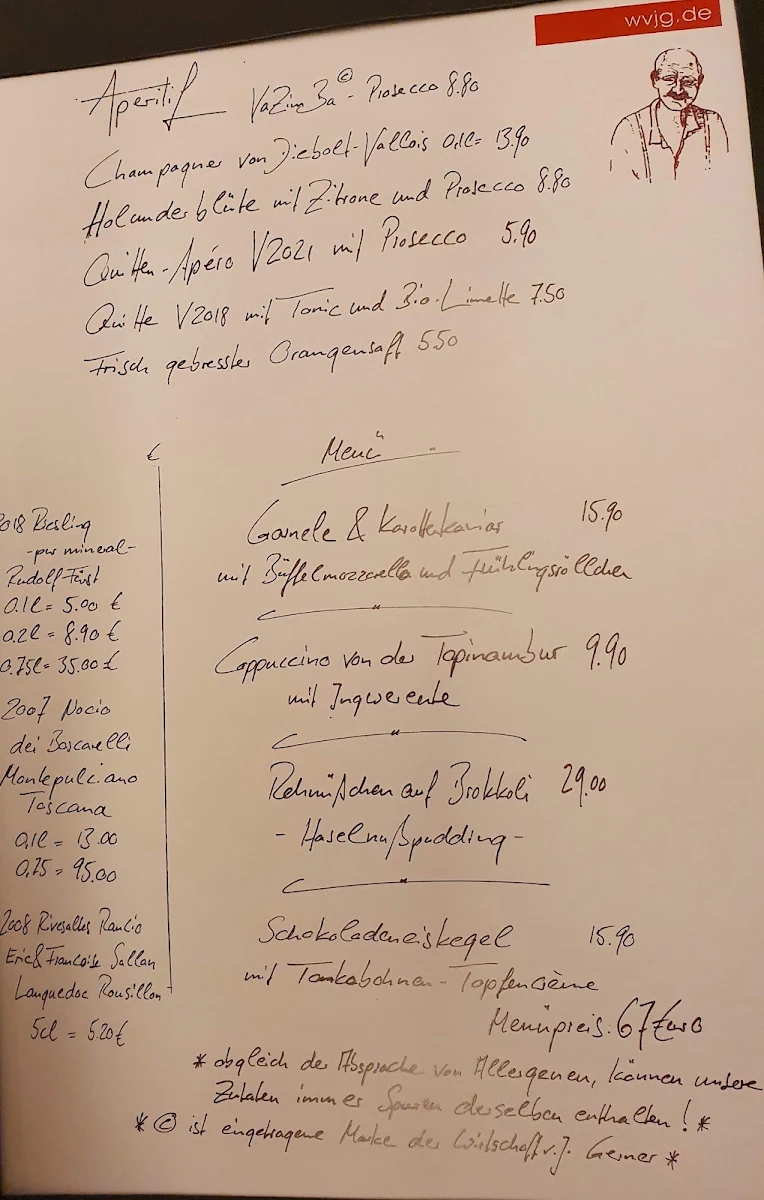 Speisekarte photo 1