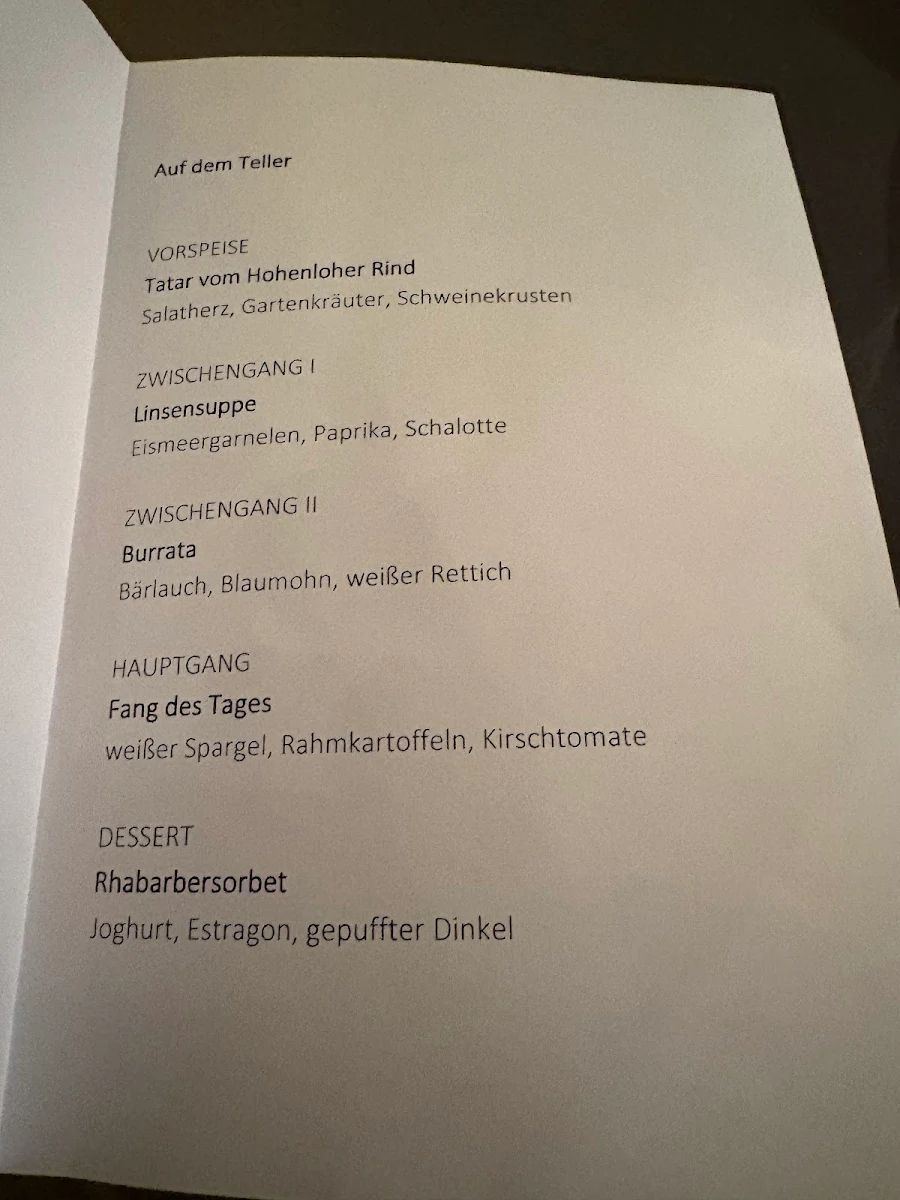 Speisekarte photo 5