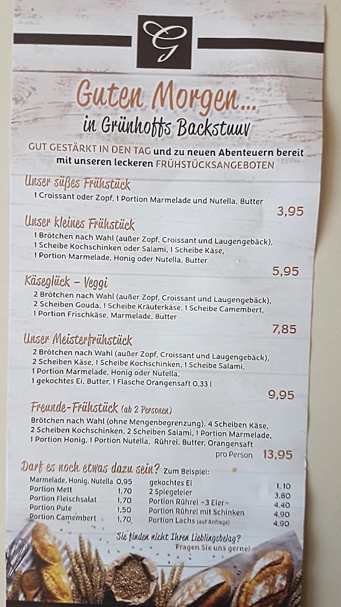 Speisekarte photo 1