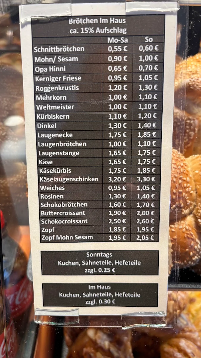 Speisekarte photo 2