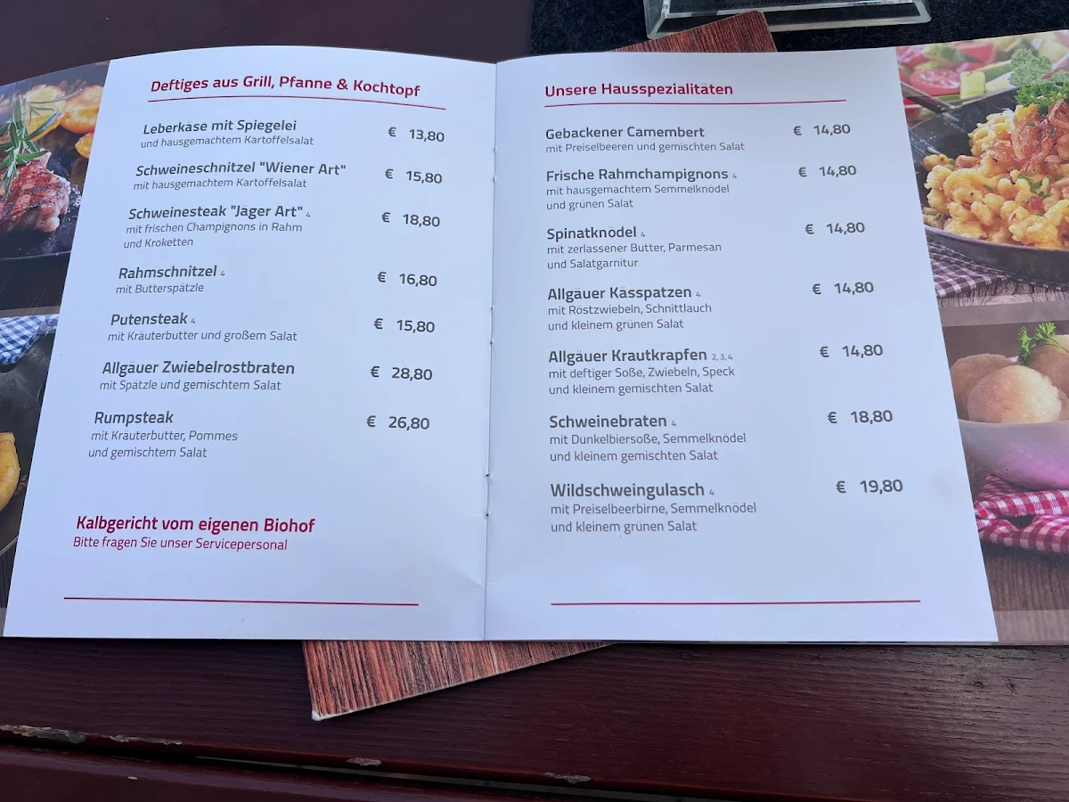 Speisekarte photo 1